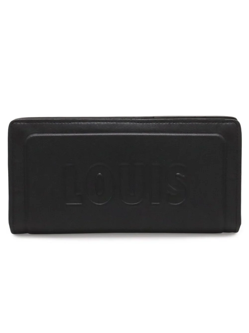 Louis Vuitton Dark Infini Tee Portefeuille Brazza Bifold Wallet Logo Leather